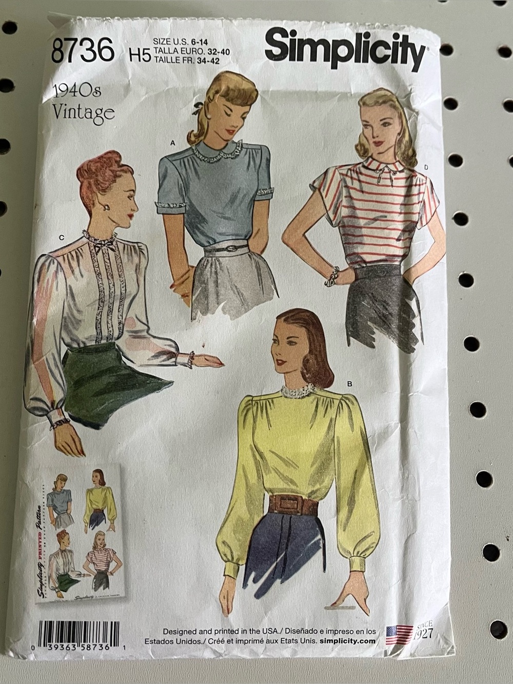 Vintage Blouse Pattern
